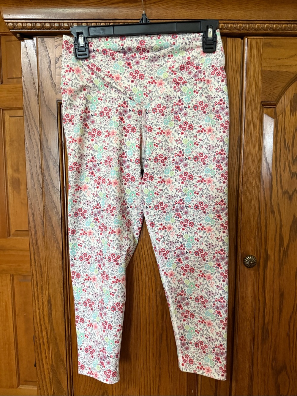 Evolution and Creation Floral Print Track Pants - White, Pink, Mint